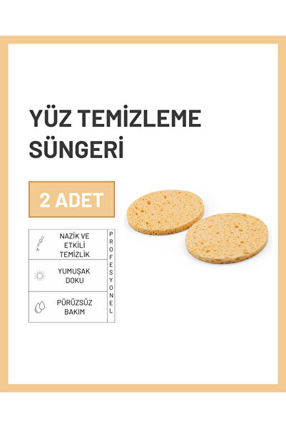 Loony Kore Yüz Temizleme Süngeri 2'li