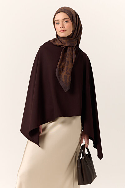 Silk Home Kadın Acı Kahve Kahve Viskon Velora Eşarp 161002-08