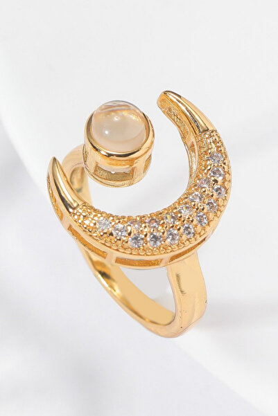 Parantez Aksesuar 100 لغة لقول "أحبك"، خاتم مرصع بحجر الزركون، خاتم قابل للتع...