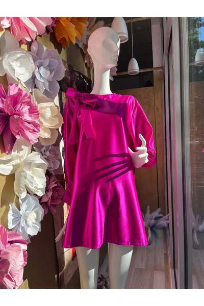 Gabriana Fashion Elegant satin dress