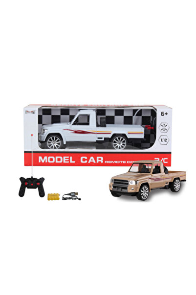 Family Center سيارة تحكم عن بعد بأربع وظائف، بمقياس 1:12، مزودة بإضاءة، تعمل ...