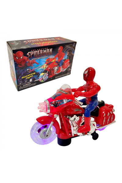OEM Spider-Man Motorcycle with Sounds and Lights