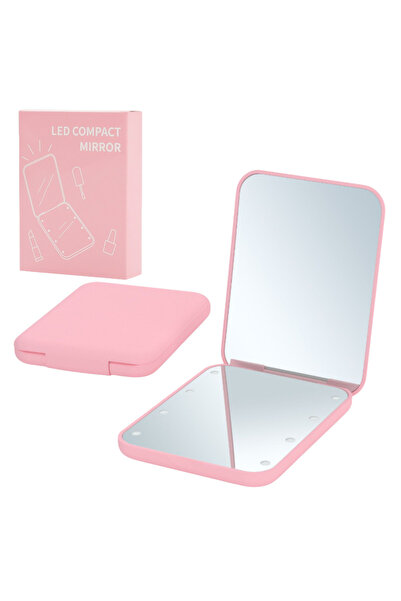 Three top online Oglindă de buzunar pentru machiaj cu lumini LED roz