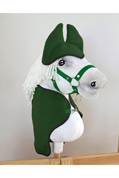 Other Set Hobby Horse A3: Pătură + Manșoane anti-muște - Verde