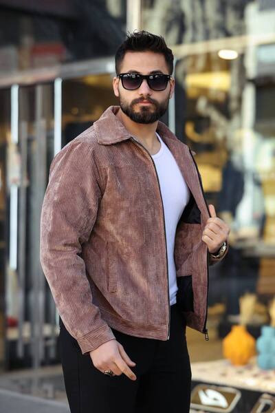 BASEL.CO سترة مخملية مريحة للجنسين - تصميم فاخر