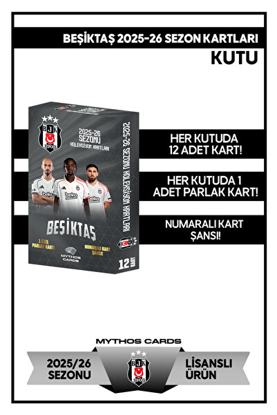Beşiktaş 2025-26 SEZON KARTLARI - KUTU