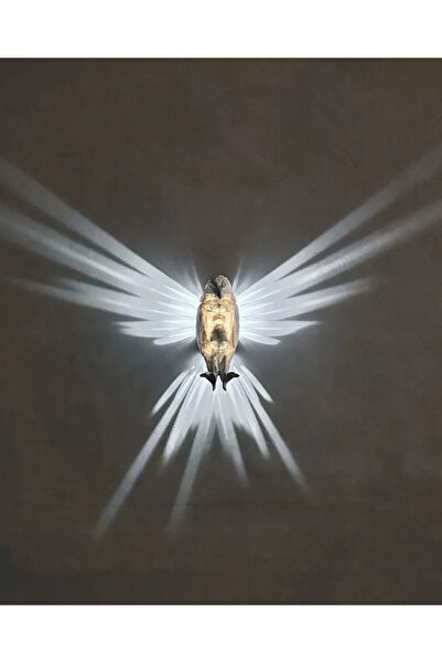 Atelye.store Kartal Figürlü Gece Lambası | Güçlü Aydınlatmalı LED | Dekoratif...