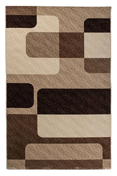 Dualhome Covor April Step Maro, 100x200 cm, Geometric - 100x200 cm, dreptungh...
