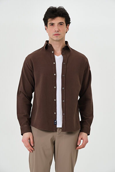 PIQUE CĂMAȘĂ BĂRBAȚI Cămașă pentru bărbați cu închidere cu nasturi