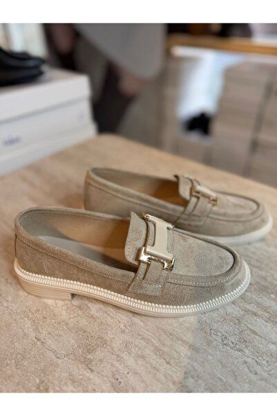 POTEEN Mono Women's Loafer Suede Shoes P325