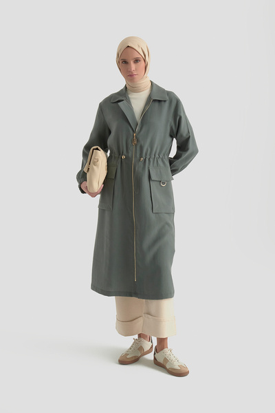 Armine Tencel Fabric, Zippered, Adjustable Waist, Summer Wear-Removeable.