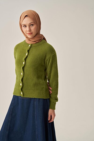 ALLDAY Yumuşak Dokulu Düğmeli Hırka