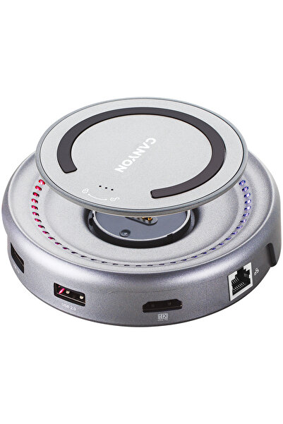 Other CANYON HUB DS-7 7in1 USB-C Qi Charging Space Gray