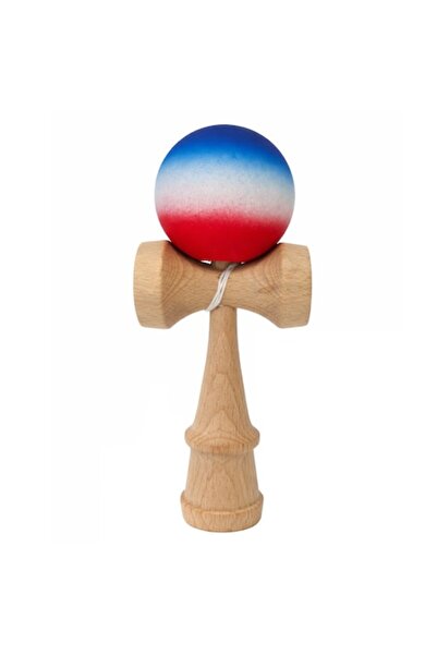 Globalport Retail Kendama din lemn de fag 18 cm, vopsea aderenta mata, design...