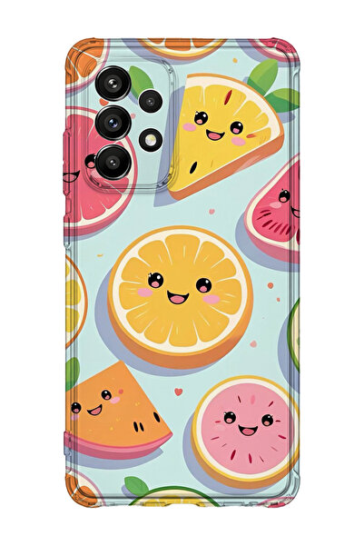 lelia حافظة هاتف شفافة مطبوعة متوافقة مع هاتف سامسونج جالاكسي A52 |   مجموعة:...