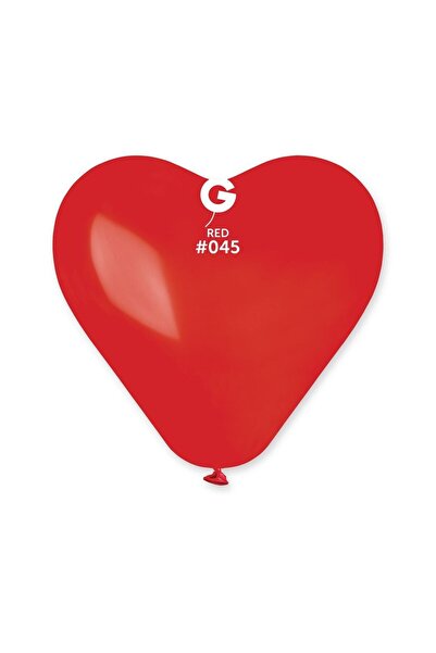 Party Zone 6-Pack 12" Red Heart Latex Balloons – Classic Romantic Balloons fo...