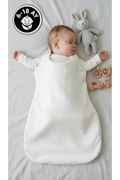 Lumos Trade Unisex Baby Organic White Color Soft Swaddle Sleeping Bag 6-18 Mo...