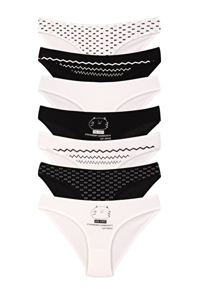 Dominant Women's Cotton Slip Panties 7 Pack