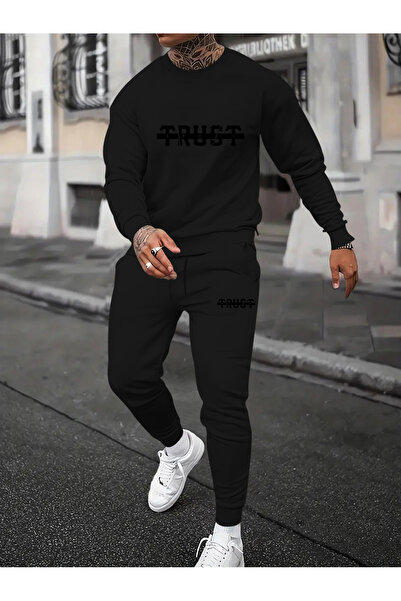 mercoledi G,Len Face Printed Unisex Women/Men's Crew Neck Oversize Bottom/Upp...