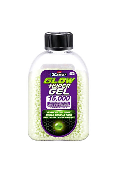 X-Shot Hyper Gel Karanlıkta Parlayan Gellet Yedek Paket 15000 Adet