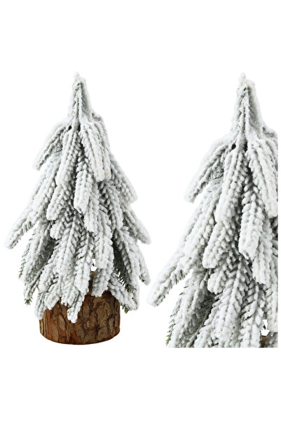 Three top online Decorative Artificial Christmas Tree on a Trunk Covered with...