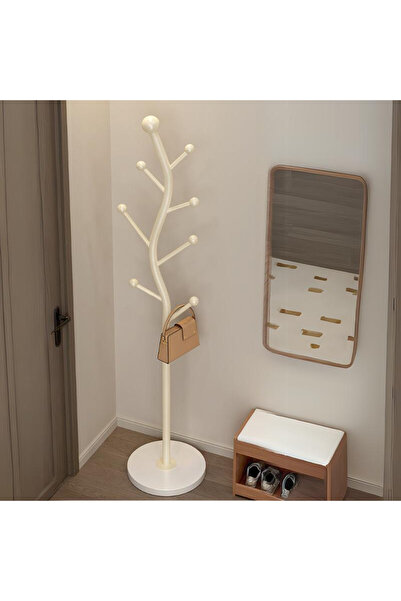 Viyogo Cuier de haine în formă de S, 7 cârlige, oțel carbon, 178 x 30 cm, alb