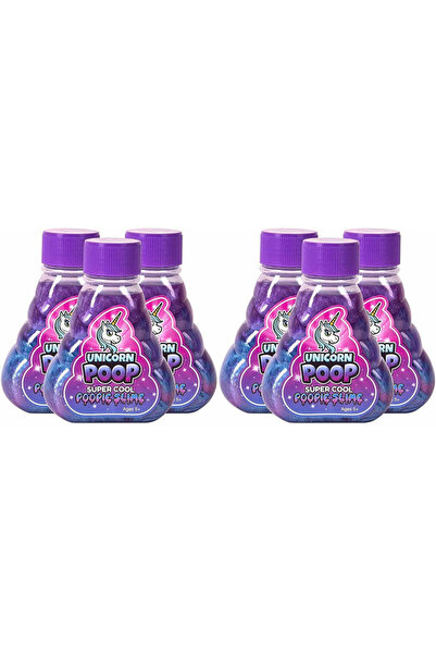 UNICORN 6pcs The Original Rainbow Poop Slime - Glitter Slime for Kids, Girls ...