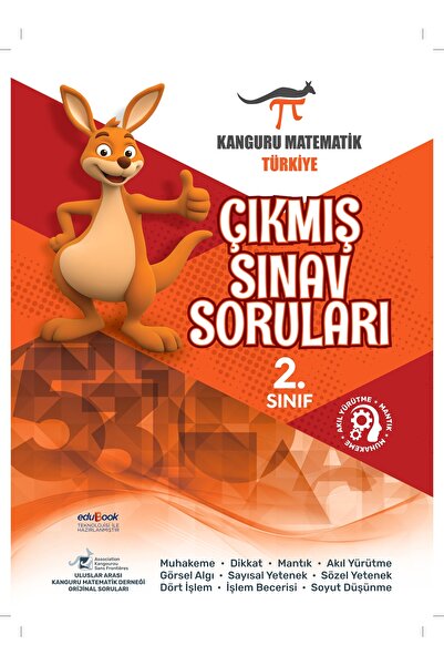 Kanguru Matematik 2. Sınıf 10 Yıllık Arşiv Sorular Kitabı