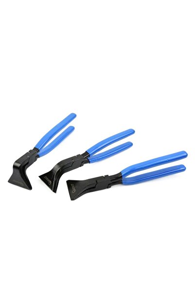 GEKO SET OF 3 PROFESSIONAL PLIERS FOR FOLDING, BENDING SHEET METAL 180°/90°/4...