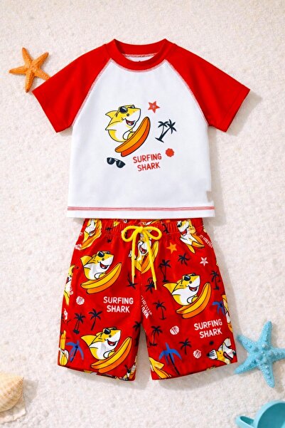 DeKuBaby Νέα σεζόν Χαριτωμένο ύφασμα δύο τεμαχίων με στάμπα χαρακτήρων - Προσ...