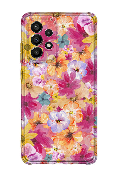 lelia حافظة هاتف شفافة مطبوعة متوافقة مع هاتف سامسونج جالاكسي A33 |   مجموعة ...