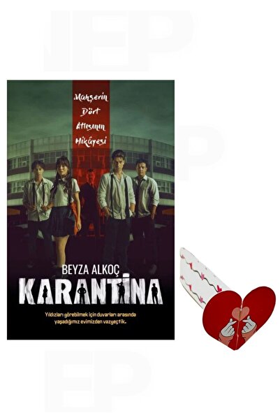 İndigo Kitap Karantina 1. Perde Film Özel Baskı / Beyza Alkoç -Özel Tasarım K...