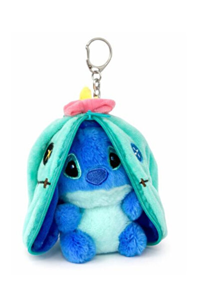 OEM Stitch plush keychain with zipper pouch, 10 cm, multicolor, for keys and ...