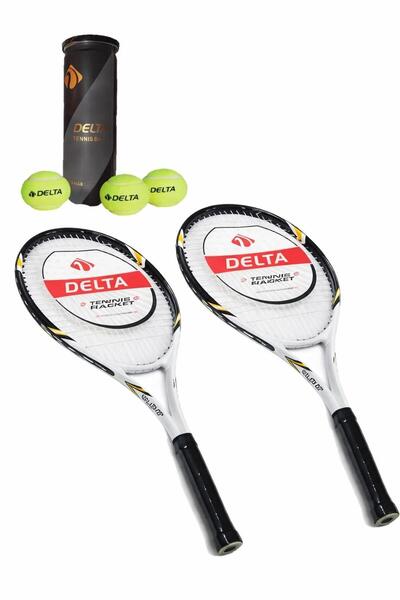 Delta 2 Adet Valley 27 İnç L2 Yetişkin Tenis Raketi + 2 Adet Tenis Çantası + ...