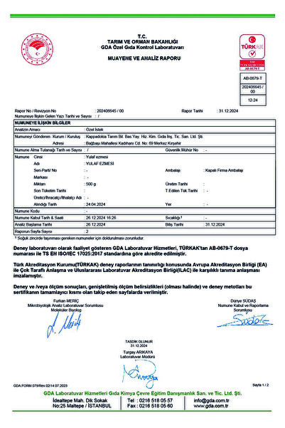 KAPPADOKİA Glütensiz Tam Yulaf Unu 500 gr