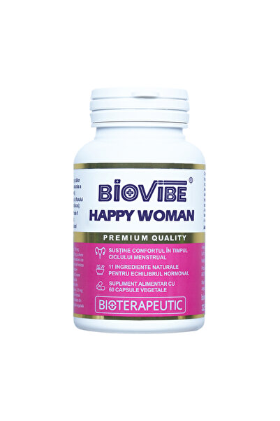 Biovibe Happy Woman - SOP si dureri menstruale