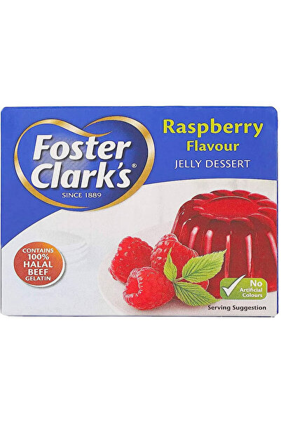 Foster Clarks F.Clark's Gelatin Raspberry dessert, 80 gm