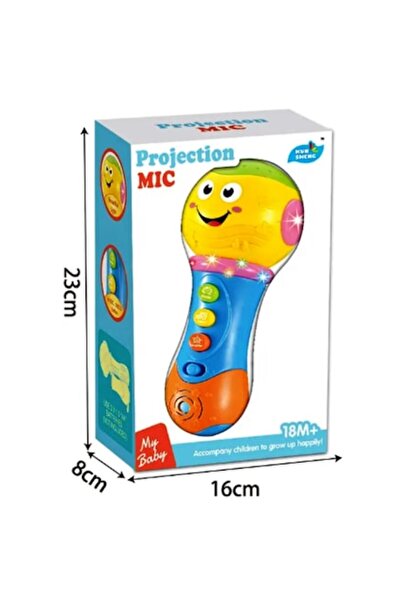 OEM Microphone for Kids with Light Projection, Sounds and Melodies