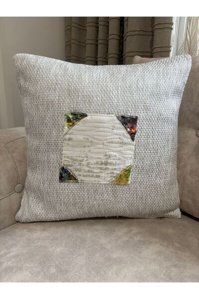 YOUC Design Kirlent Kilifi 44 X 42 First Quality Fabric Carefully Hand-Crafted