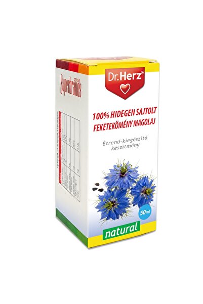Dr Herz Ulei din seminte de chimen negru presat la rece 50 ml