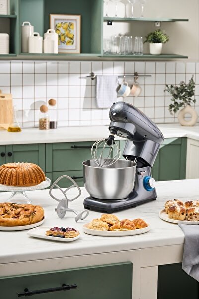 Allians Multichef Stand Mikser 1900W, 5,5L, Kıyma, Sosis, Köfte Aparatı