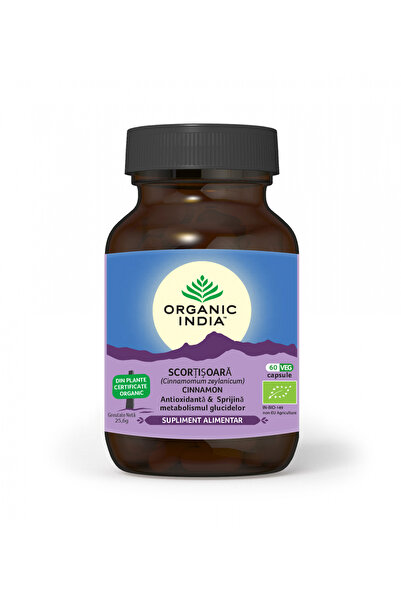 Organic India Scortisoara Ceylon Glicemie Antioxidanti Naturali