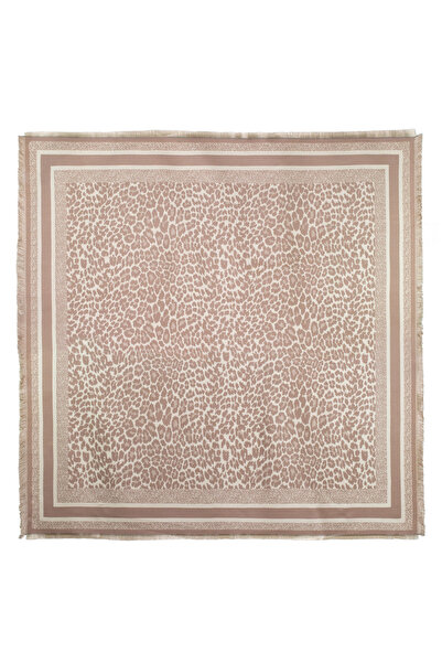 CASHMERE AND SİLK MAWLANA (120 X 120) Modal Ipek Kare Çift Baskılı Şal