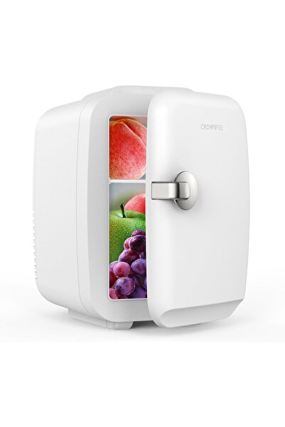 Generic CROWNFUL Mini Fridge, 4 Liter/6 Can Portable Cooler and Warmer Person...