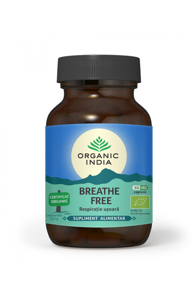 Organic India Breathe Free Respiratie usoara
