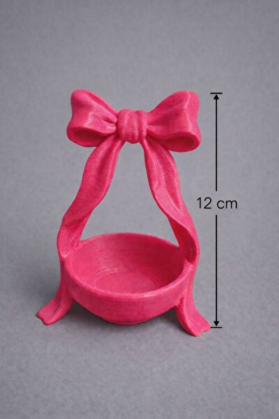 🎀 Fiyonk Tasarımlı Lokumluk & Sunumluk-Büyük Boy12cm-Tekli