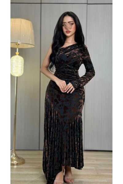 haninline Soft velvet dress
