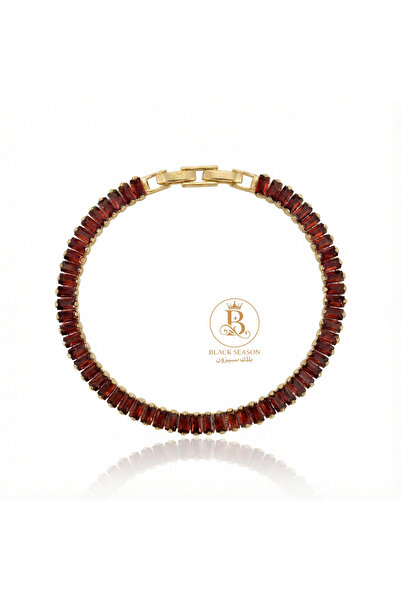 Black Season Luxury shiny tennis bracelet - |