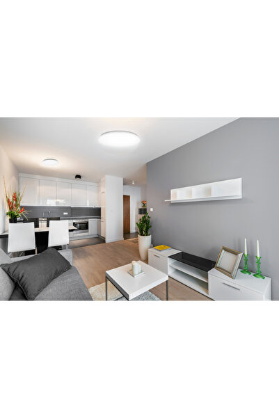 LED-POL Plafoniera LED ORO MARS CCT, Rotunda, CRI>90, Temperatura Reglabila 3000K-4000K-6500K, Ø 370 mm, 24W