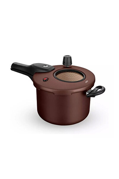 AZAF Brazilian pressure cooker with glass lid 4.5 litres
